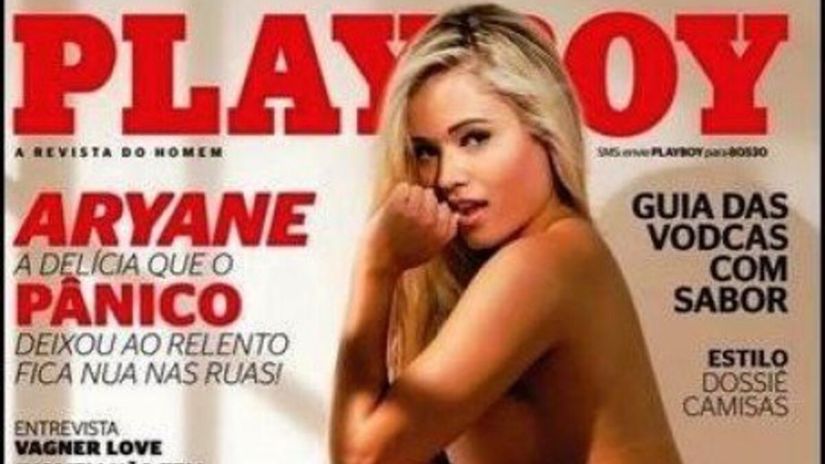 Playboy divulga capa da edição de abril com ex-Panicat