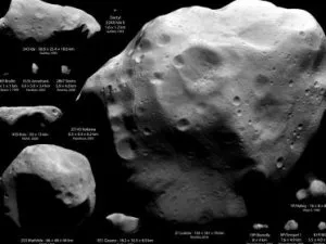  Fotos obtidas por sonda mostram vários asteroides; (101955) 1999 RQ36 tem 560 metros de diâmetro