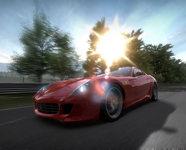  Cena do pacote especial da Ferrari para o game 'Need for speed: shift'