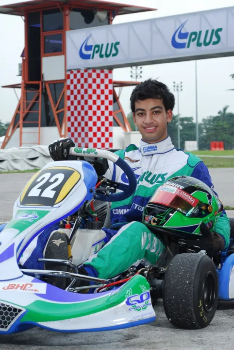  Nabil Jeffri é atualmente o quinto colocado na Fórmula BMW do Pacífico