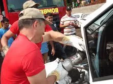  Conforme a PM, a vítima fatal empreendia fuga com o veículo furtado quando ocorre acidente em Cruzmaltina
