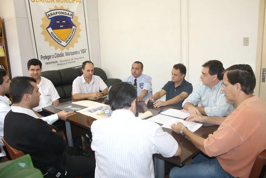  SESTRAN se reuniu nesta quarta-feira com representantes das empresas de segurança privada que operam no município
