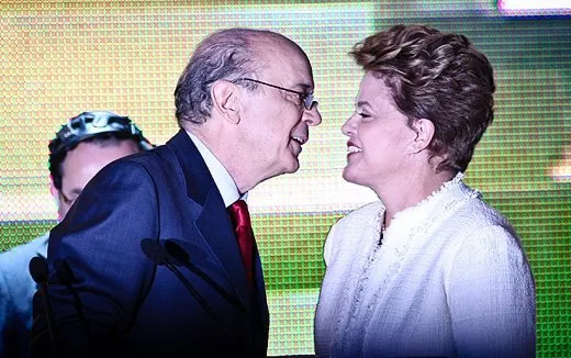 Dilma Rousseff (PT) e José Serra (PSDB) evitaram perguntas diretas um ao outro 