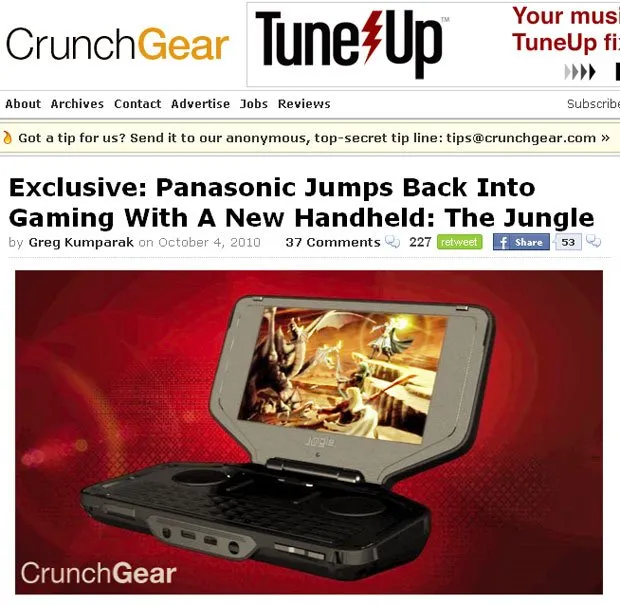  Jungle é portátil para jogar games on-line