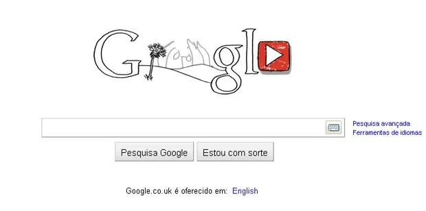 Google faz homenagem ao aniversário de 70 anos de John Lennon. 