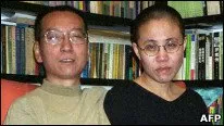  Liu Xiaobo e sua esposa Liu Xia, que conheceu em um campo de trabalhos forçados