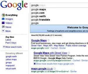  Números refletem o lançamento do 'Google Instant'.