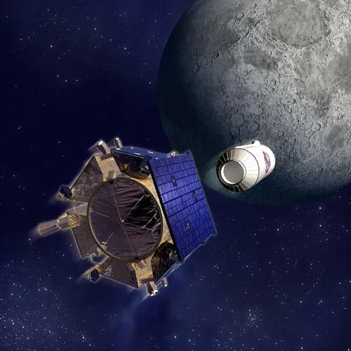  Ilustração mostra impacto na Lua 