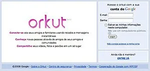 O Orkut é uma prestação de serviço do Google
