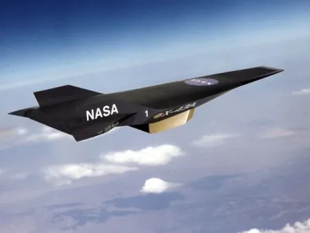  O jato hipersônico experimental X-43A, da Nasa, é capaz de voar quase sete vezes mais rápido que a velocidade do som.