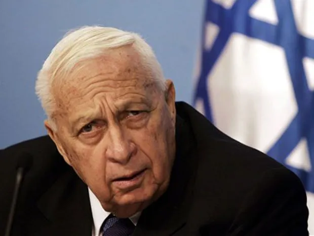 Ariel Sharon em 16 de novembro de 2005