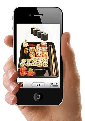  Aplicativo da NTT calcula calorias por meio de foto da comida.