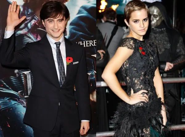  Daniel Radcliffe e Emma Watson 