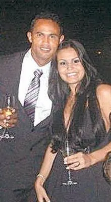  Bruno com sua noiva Ingrid Oliveira
