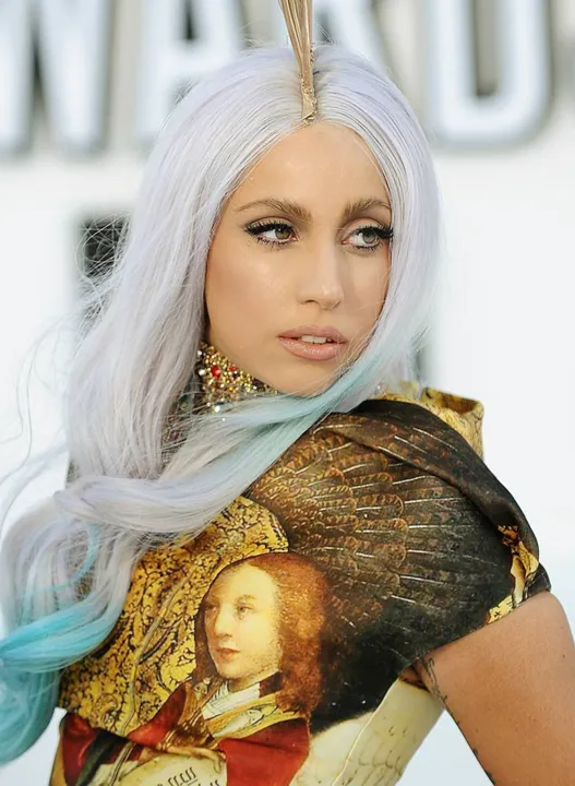  A cantora Lady Gaga, que prometeu em show que novo álbum será o "melhor da década" 