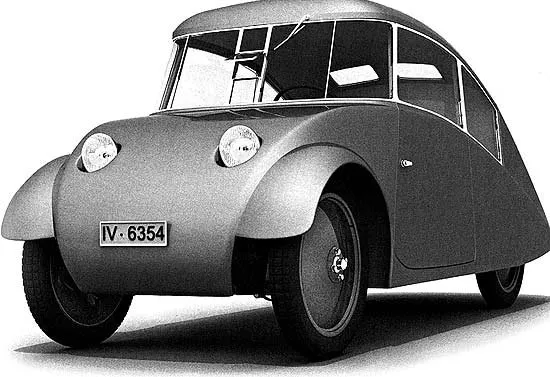  Projeto de carro popular do engenheiro judeu Josef Ganz, que depois foi apropriado pelo alemão Adolf Hitler 