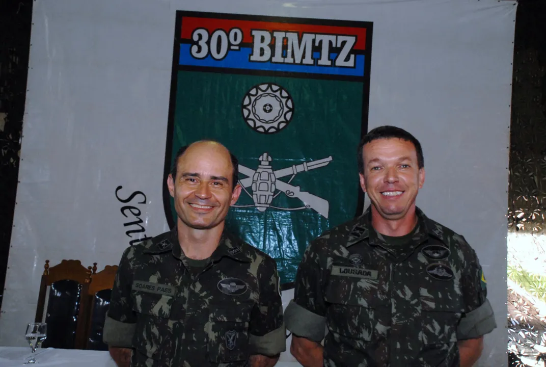 Tenente coronel José Soares Paes transfere hoje comando do 30º BIMtz para tenente coronel Wellington Silva Lousada