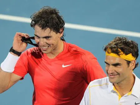  Nadal e Federer deixam rindo a quadra após vitória do espanhol sobre o suíço