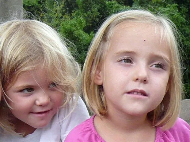  Foto de arquivo mostra as gêmeas Livia e Alessia