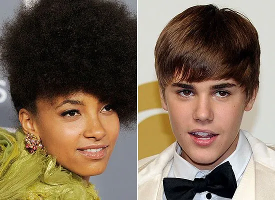  Esperanza Spalding, que venceu o Grammy de artista revelação, foi criticada por fãs de Justin Bieber