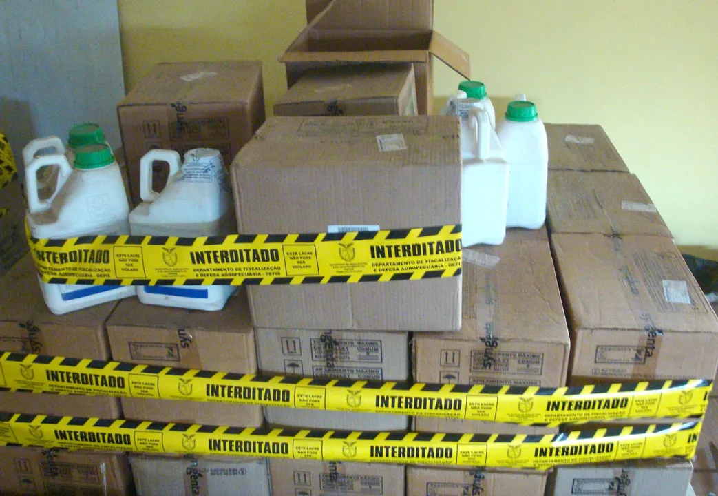 Cerca de 3 mil litros de agrotóxicos são furtados em Fênix (Arquivo/Imagem ilustrativa)