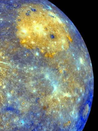  Imagem de 2008 captada em uma das passagens da Messenger por Mercúrio: planeta tem seus mistérios
