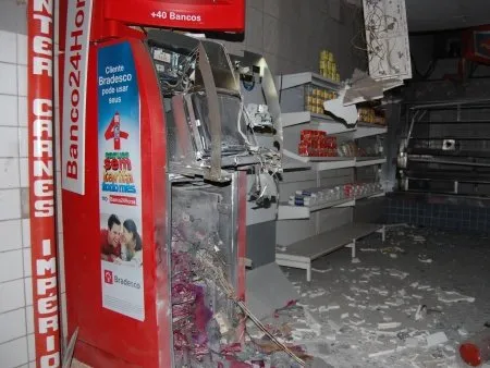  Polícia prende seis em ataques a caixas eletrônicos
