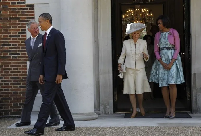  Obama e Michelle encontram Charles e Camilla em Londres