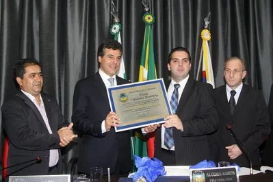  Beto Richa é homenageado com título de Cidadão Honorário de Apucarana
