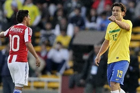 Apostas de Mano, Jadson e Fred marcaram no empate em 2 a 2 com Paraguai