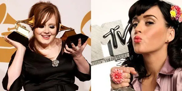  Adele e Katy Perry lideram indicações ao VMA 2011