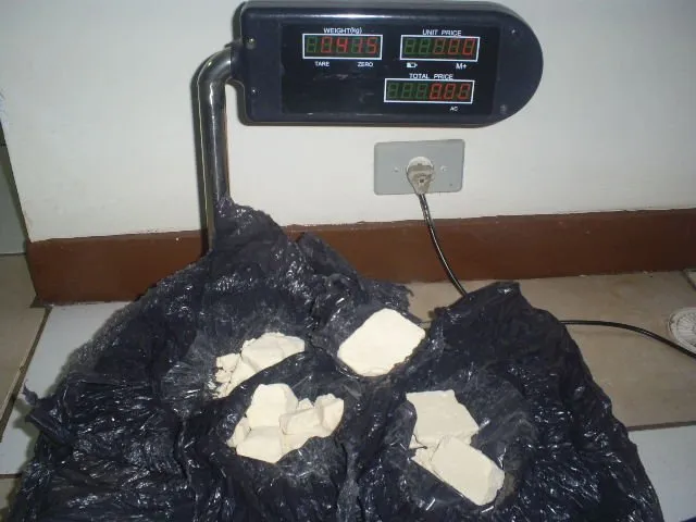  A polícia apreendeu 415 gramas de cocaína pura em Apucarana