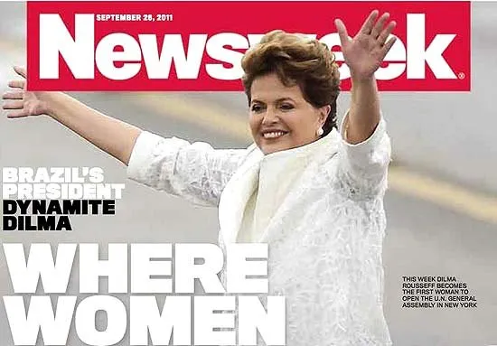 Sob título de 'Dilma Dinamite', presidente é capa da 'Newsweek'