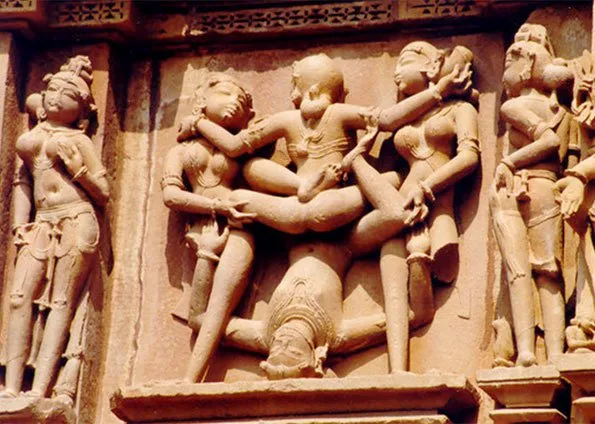  Imagem na parede de templo revela a inclinação sexual da sociedade 