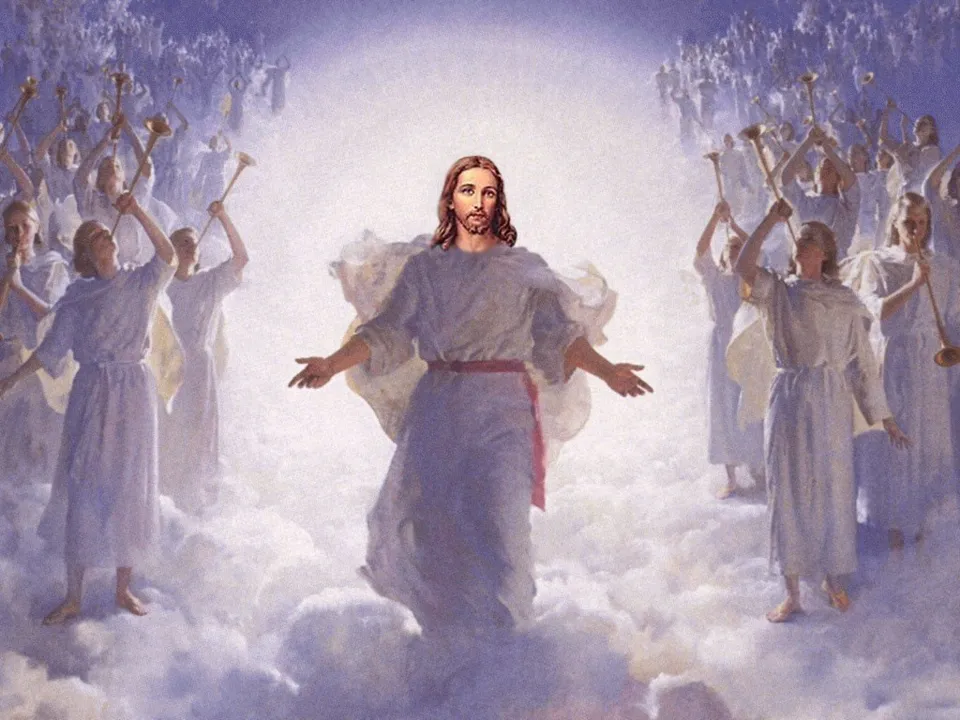  Os anjos sempre estiveram junto a Jesus nos seus momentos de glória e escárnio