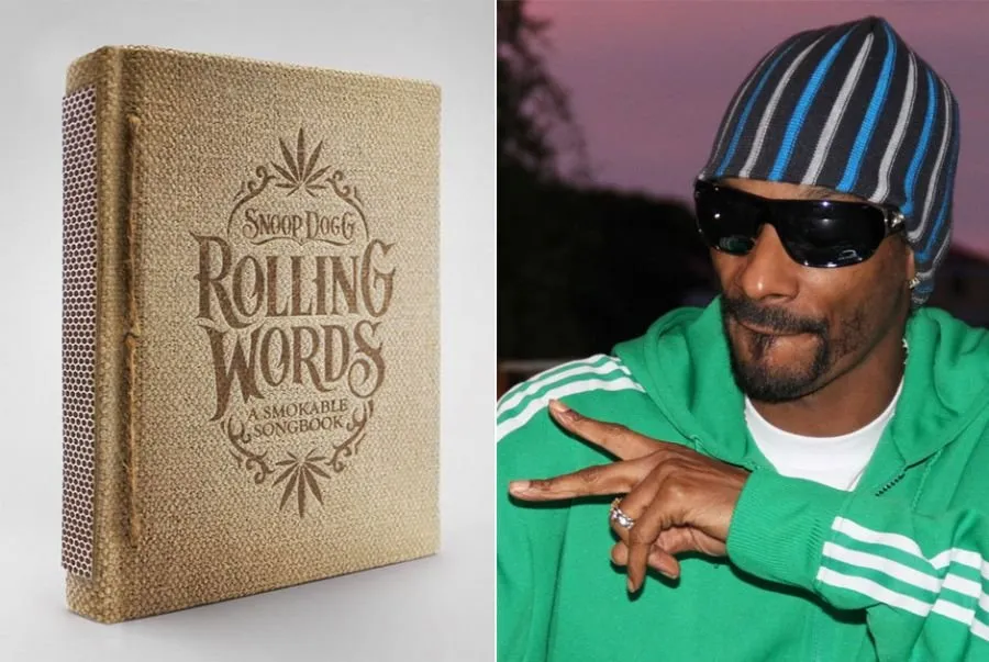 Snoop Dogg lança livro que pode ser fumado