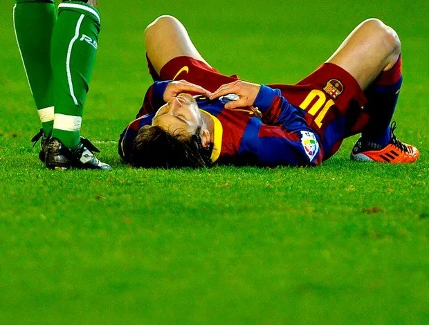 Lesionado, Messi ficará de 2 a 3 semanas sem jogar
