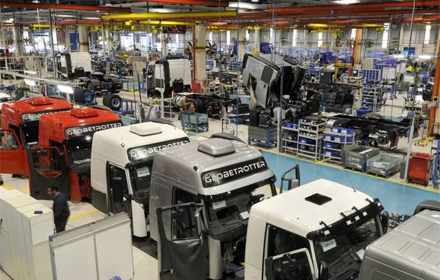 A Volvo dispensou 208 funcionários da fábrica de caminhões em Curitiba,