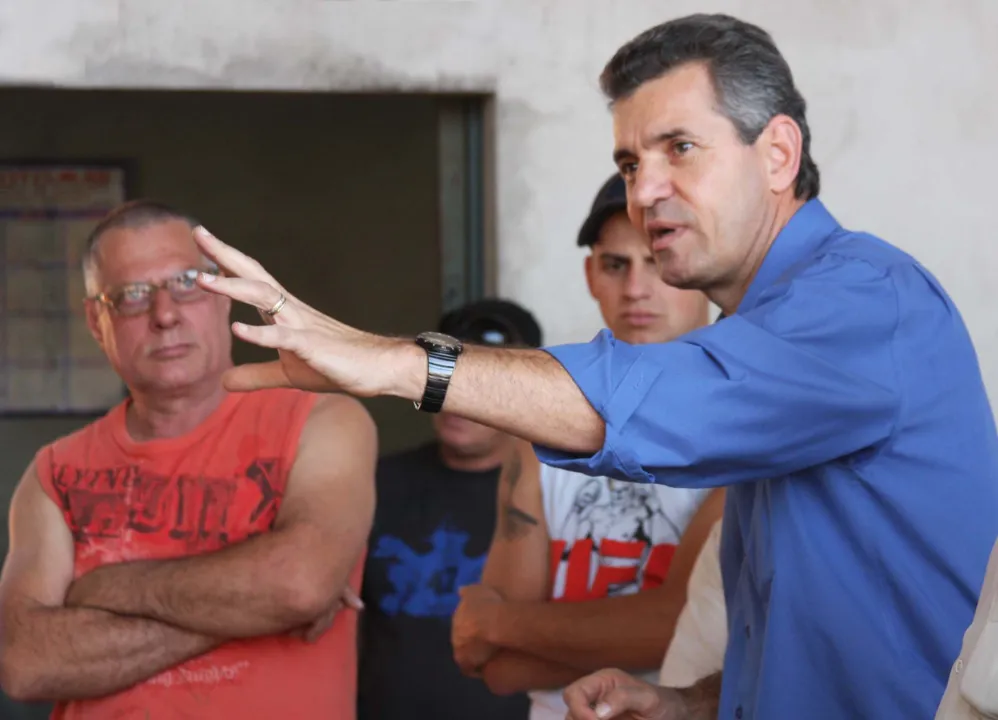  Sérgio do Cristma em campanha: Hospital Regional ajudaria a desafogar a sobrecarga que hoje existe no Hospital da Providência