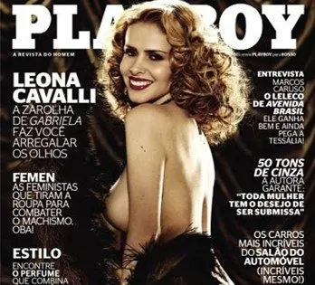 Leona Cavalli é capa da Playboy de outubro