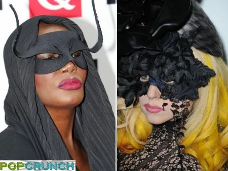  Máscara aqui e máscara acolá. Lady Gaga realmente copia Grace Jones?