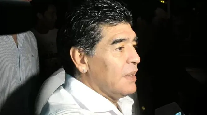 Maradona foi barrado no Maracanã