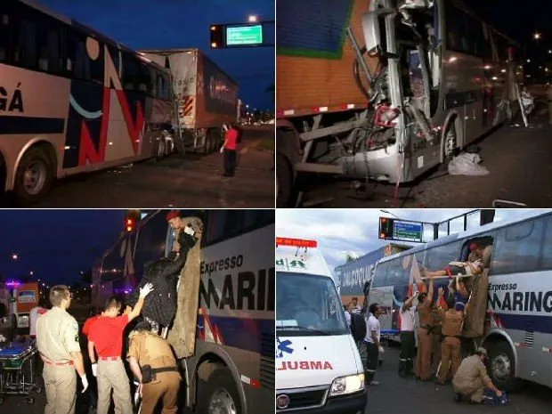 Nº de vítimas em acidente de ônibus em Paranavaí sobe para 29
