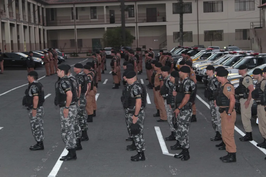  A operação cobriu todo o território paranaense e teve a participação de aproximadamente 4 mil agentes de Segurança Pública