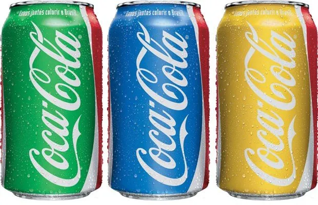  Coca-Cola se veste de verde, amarelo e azul para a Copa das Confederações