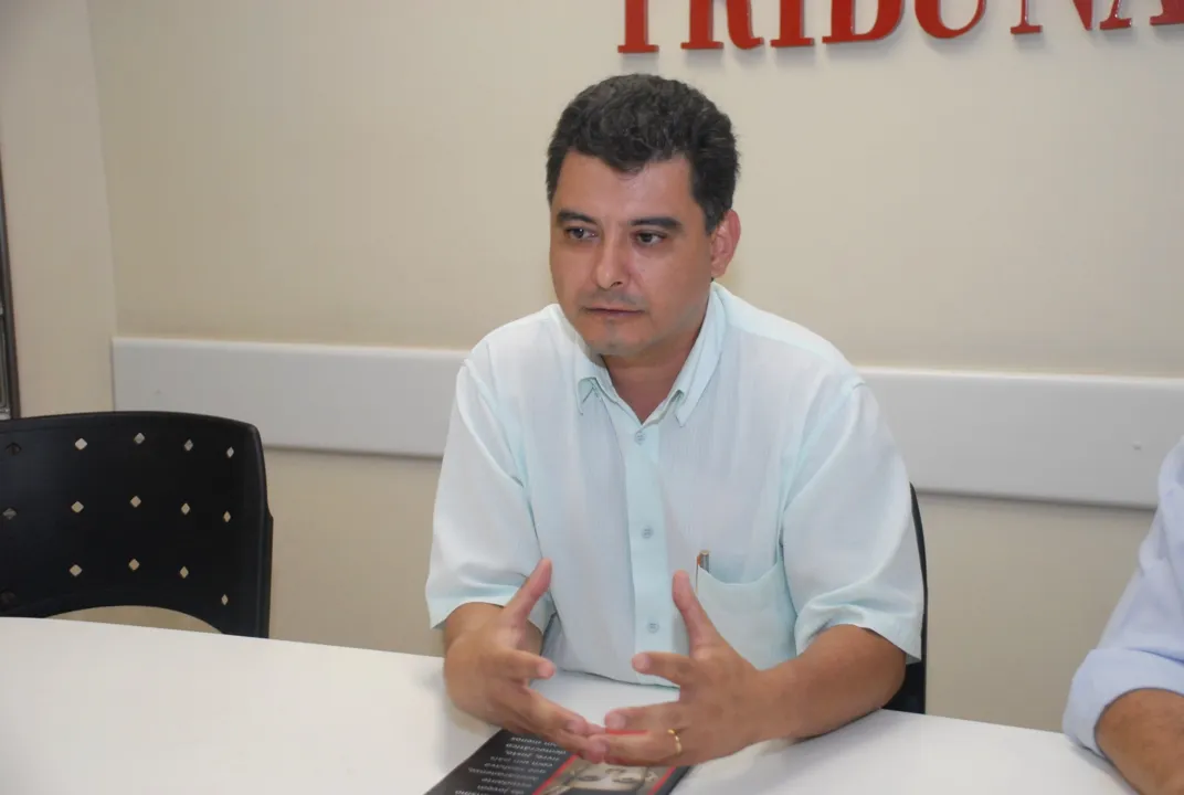 â€‹O diretor da Fecea, Rogério Ribeiro, ficou encarregado de apresentar algumas propostas na área de planejamento administrativo (Arquivo)