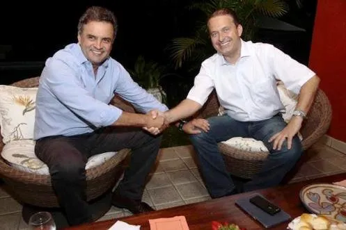 Aécio Neves (PSDB) e Eduardo Campos (PSB) querem construir uma “nova agenda” para o país (Divulgação)