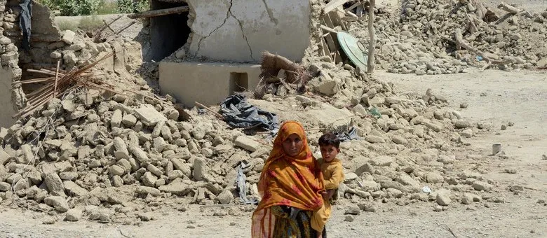  Novo terremoto atinge o Paquistão - imagem ilustrativa: noticias.r7.com 