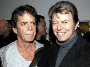  Lou Reed e David Bowie em 2006 (Foto: Andrew H. Walker/Getty Images)