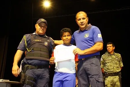 Guarda Municipal forma novos patrulheiros mirins em Apucarana (Divulgação)
